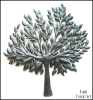 Metal Tree Wall Decor, Wall Art, Handcrafted Metal Wall Art, Haitian Steel Drum Art